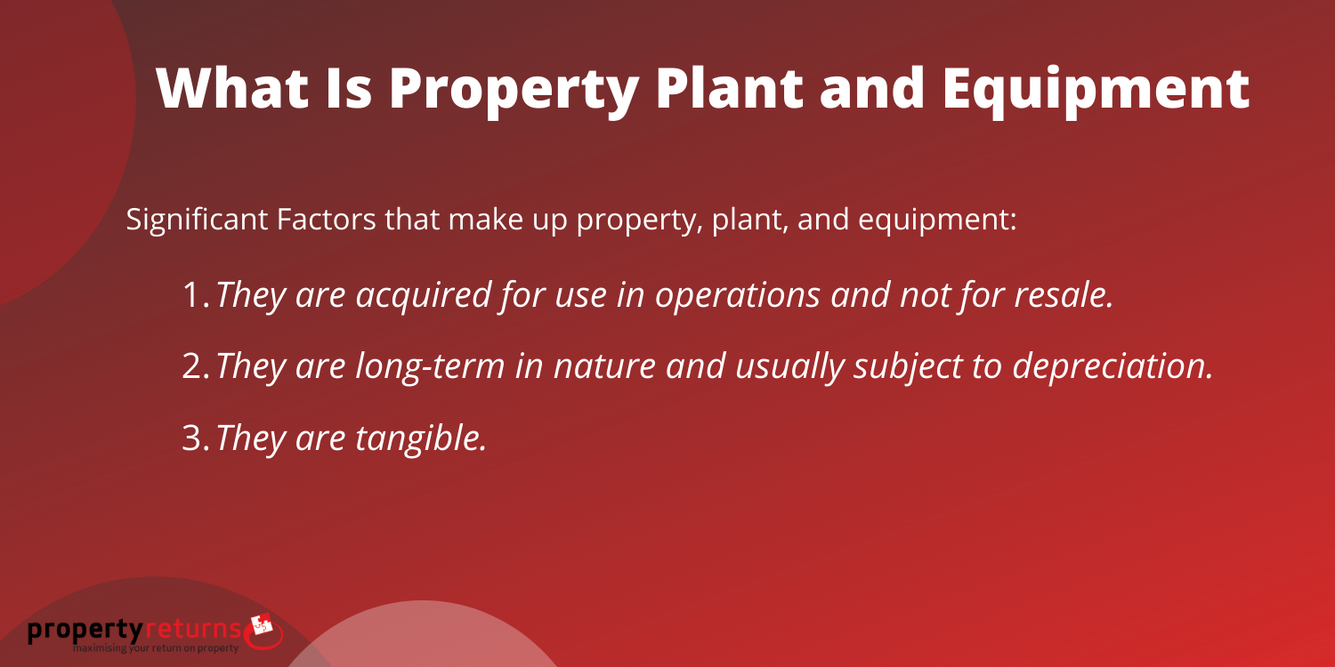 what is property plant and equipment definition text