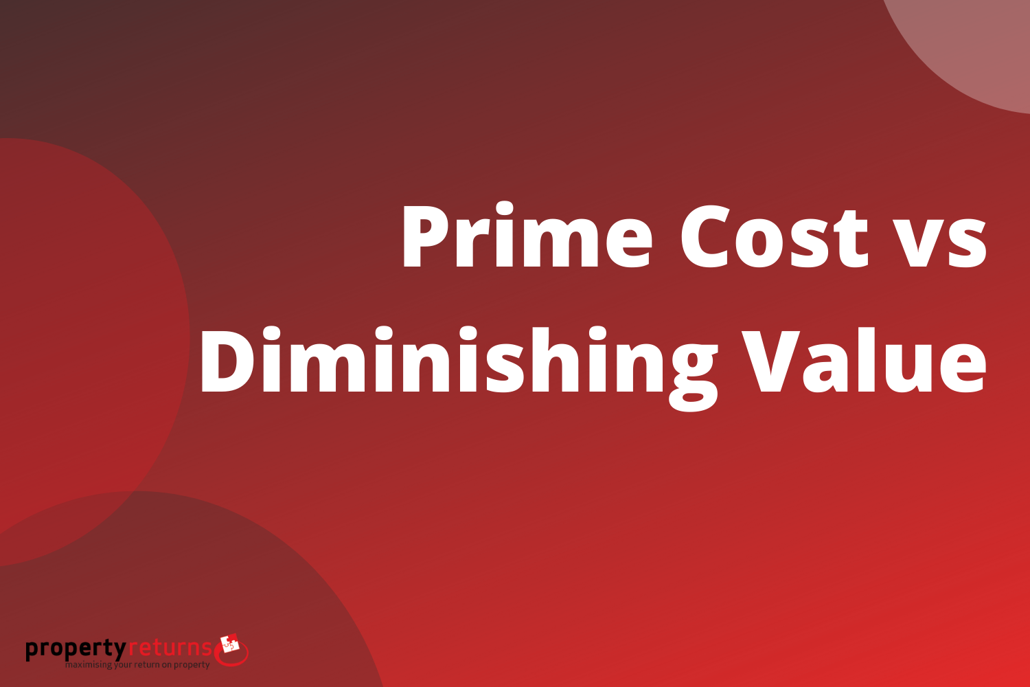 prime cost vs diminishing value cover image