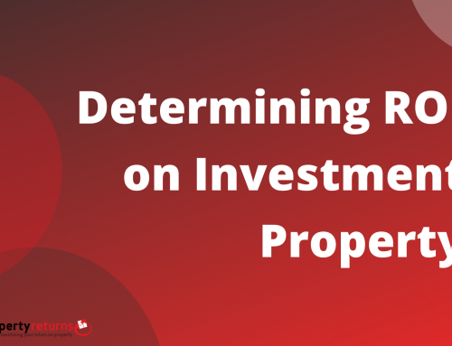 Determining ROI on Investment Property