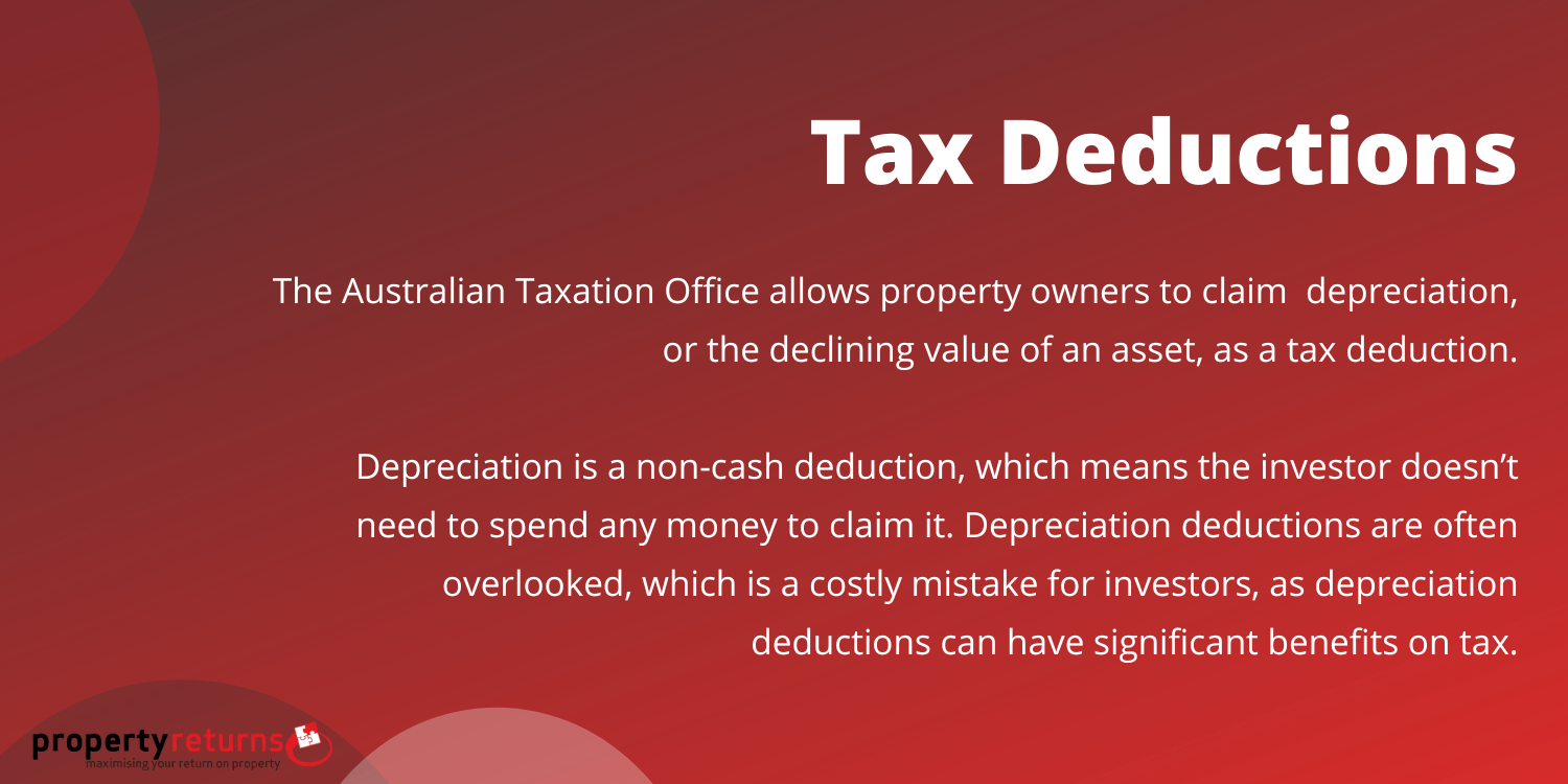 tax deductions from depreciation schedules